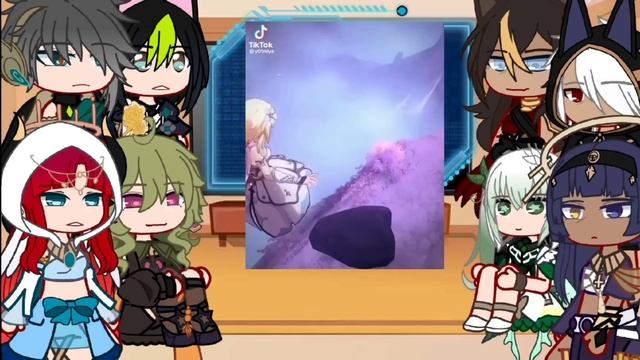 Past Sumeru react to Traveler (female mc) // Genshin Impact // Gacha club смотреть онлайн