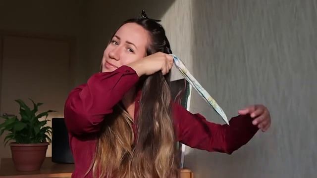 Кудри без плойки, 2 простых способа // Heatless curls tutorial смотреть онлайн