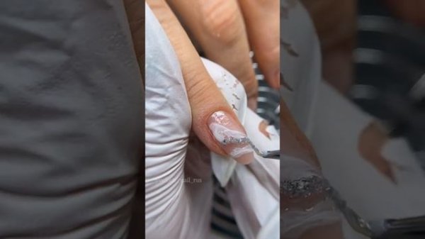 Аппаратный или комбинированный маникюр #nails #nailart #верхниеформы