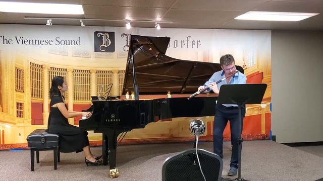 Andersen - Au Bord de la Mer op. 9 for flute and piano - Pallottelli / Higuma смотреть онлайн