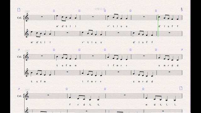 How to read music 丨 treble clef exercise 2高音譜表識別練習 第二課 смотреть онлайн