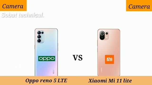 Oppo reno 5 LTE VS Xiaomi Mi 11 lite || Camera test !! смотреть онлайн