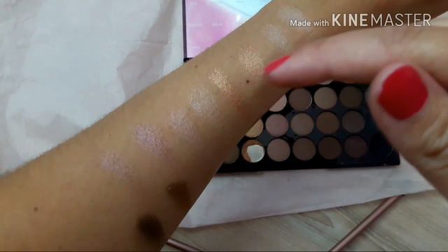 ОБЗОР И СВОТЧИ 32 ОТТЕНКА MAKEUP REVOLUTION смотреть онлайн