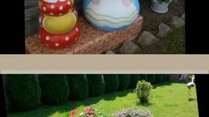 Поделки для украшения сада и огорода  своими руками фото