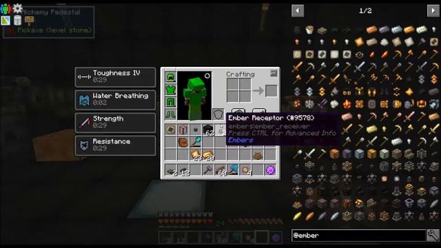 Minecraft Exoria Ep 19 Embers Stamper and Alchemy смотреть онлайн