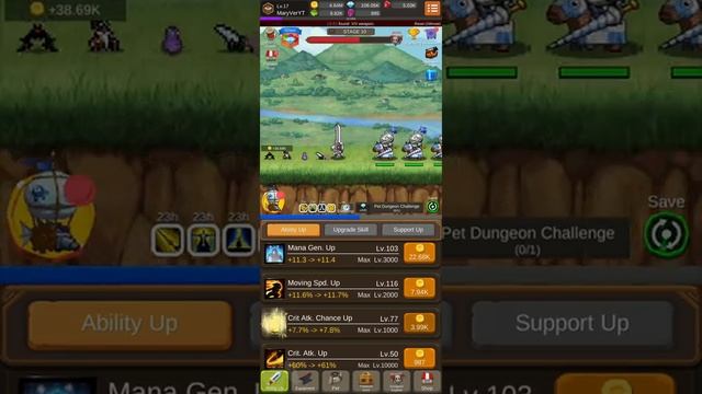 Iron knight Nonstop Idle RPG gameplay смотреть онлайн