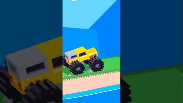 Раздавили прессом Monster Truck #drivemad #fancade #шортс смотреть онлайн