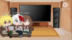 mha react to villian deku / реакция мга на злодея деку