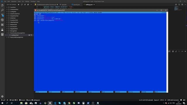 Windows 10, WSL, VSCode. Настройка и запуск PHPUnit смотреть онлайн