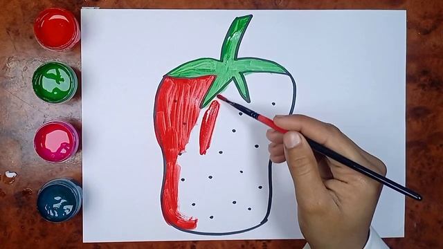 КАК НАРИСОВАТЬ КЛУБНИКУ смотреть онлайн