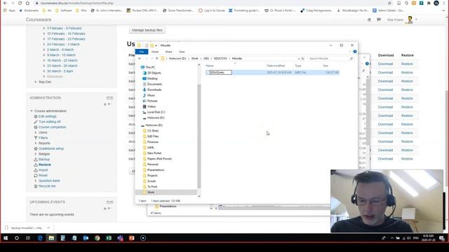Exporting Moodle Courses to Copy to a New Server смотреть онлайн