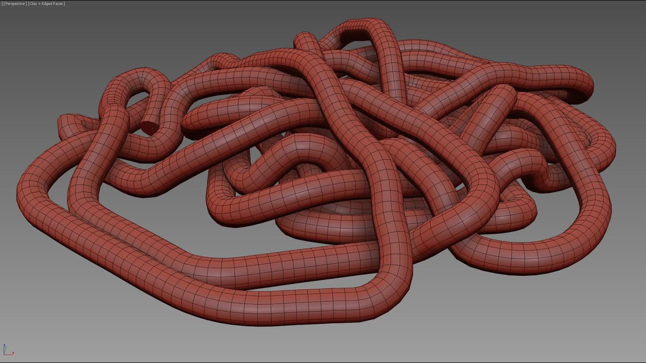 Создание сплайна - каната в Marvelous Designer и 3DSMAX смотреть онлайн