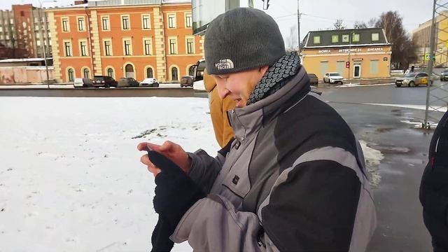 Воздушная тревога Обводный канал СПб 12.02.23. смотреть онлайн