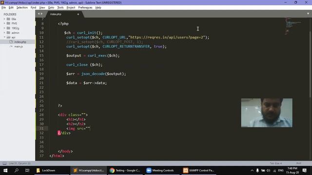 Consuming Api in PHP смотреть онлайн