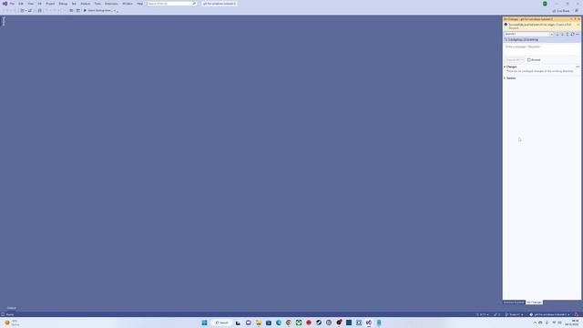 Git for Windows - GitHub and Visual Studio смотреть онлайн