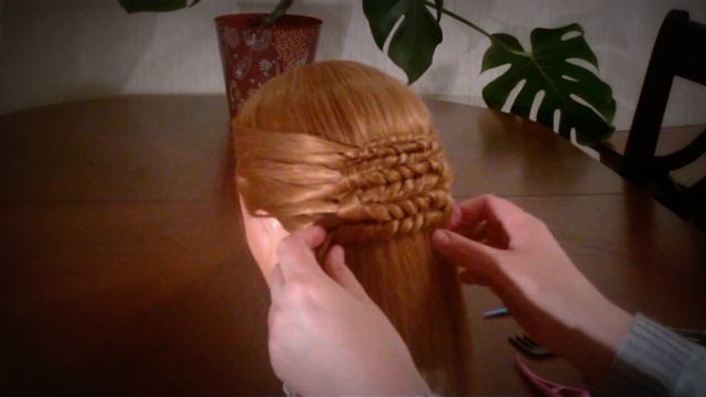 Плетение "Пшеница" | Авторские причёски | Лена Роговая | Hairstyles by REM | Copyright © #hairstyle смотреть онлайн