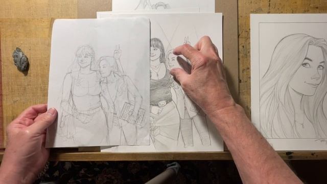 Drawing Polished Pencil Sketches From Your Roughs смотреть онлайн