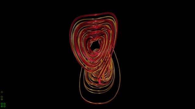 Lorenz Mod 2 Attractor| Chaotic attractor | Chaos Theory смотреть онлайн