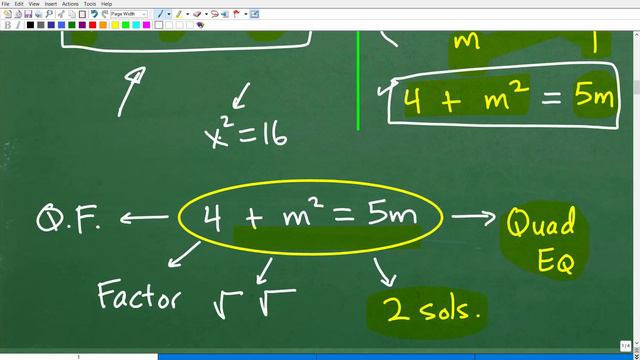 4/m + m = 5, m =? Do you have the algebra skills to solve this equation? Let’s see… смотреть онлайн