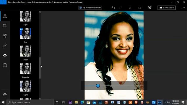 ቀላል የሆነ የፎቶ ማሳመሪያ አፕልኬሽን(Photoshop Express Best Easy Photo Editor(windows 10 ) смотреть онлайн