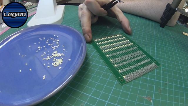 How I assemble SMD LED components on a PCB with a Stencil for my Neo Geo LED kits,. смотреть онлайн