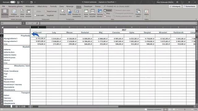 Excel | Jak podzielić widok? | #17 смотреть онлайн