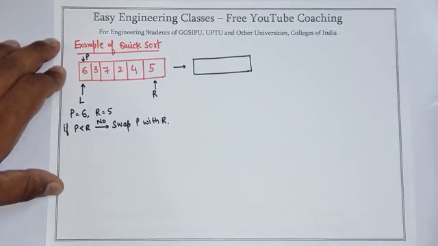 L71: Quick Sort Algorithm | Example | Complexity | Data Structures Lectures in Hindi смотреть онлайн