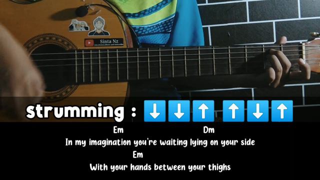 Tutorial Guitar (505 - Artic Monkeys) Easy Chords with Lyrics !! смотреть онлайн