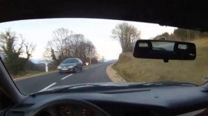 Audi 100  2.5 tdi avant up the hill (115 bhp) + 40 kilo dog