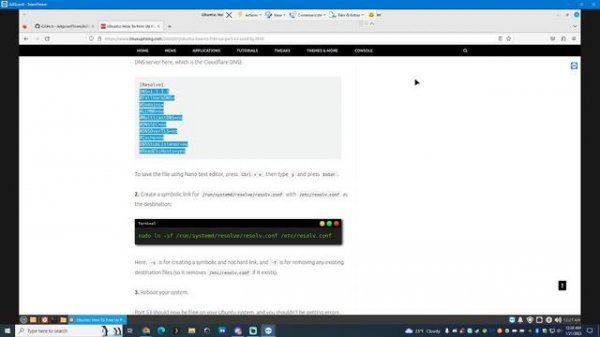 AdGuard Home on Linux Mint and Fixing the Bind Address Port 53 on AdGuard