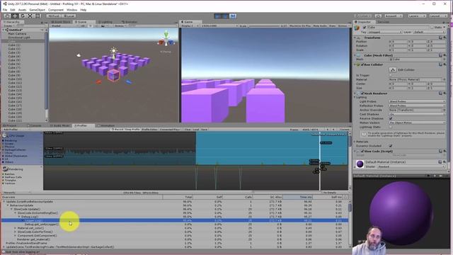 Unity 101 - Using the Unity Profiler to optimize performance смотреть онлайн