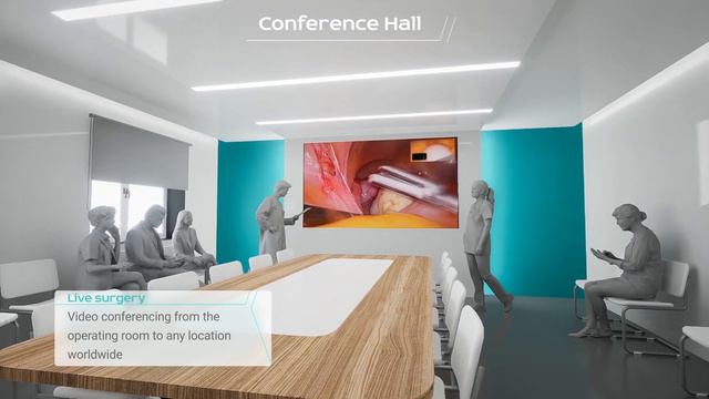 3D Smart operating room, MVS. смотреть онлайн