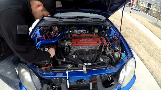 Honda Prelude AEM Intake Install!!! смотреть онлайн
