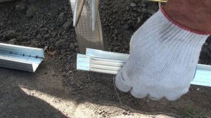 Красивый и прочный  бордюр для грядок!!!