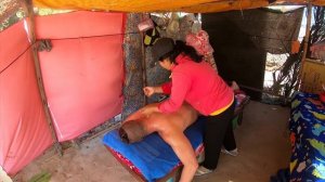 ЭКСТРЕМАЛЬНЫЙ ВЬЕТНАМСКИЙ МАССАЖ В ЧЕТЫРЕ РУКИ I СУПЕР УВЛАЖНЕНИЕ ОГРОМНЫМ АЛОЭ