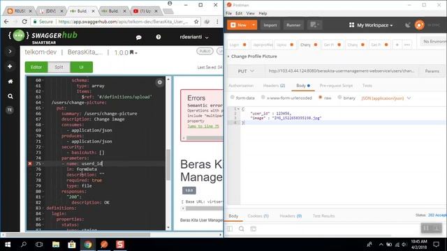 Swagger API Documentation смотреть онлайн