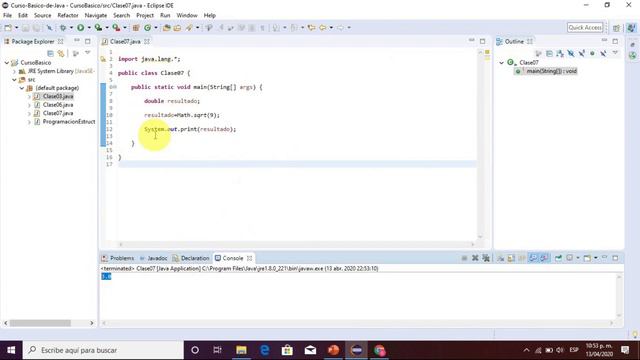 7.- Programación Estructurada P5 - Java (Clases) смотреть онлайн