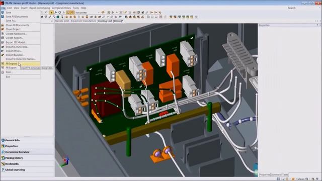 EPLAN Harness proD - 3D Design and documentation of wire harnesses смотреть онлайн