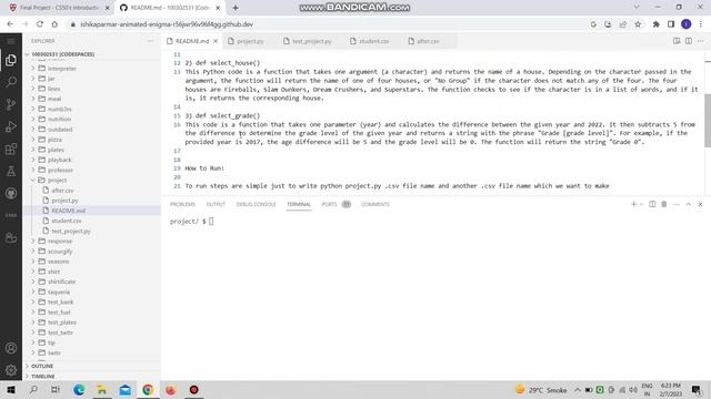CS50 Python Final Project | Ishika Parmar смотреть онлайн