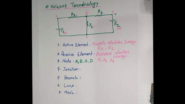 Network Terminology || How to find Branch, Loop, Mesh || Circuit Analysis in Electrical part #10 смотреть онлайн