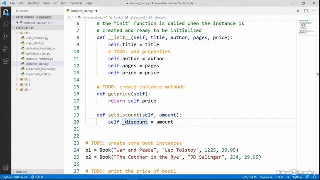 06 Instance methods and attributes смотреть онлайн