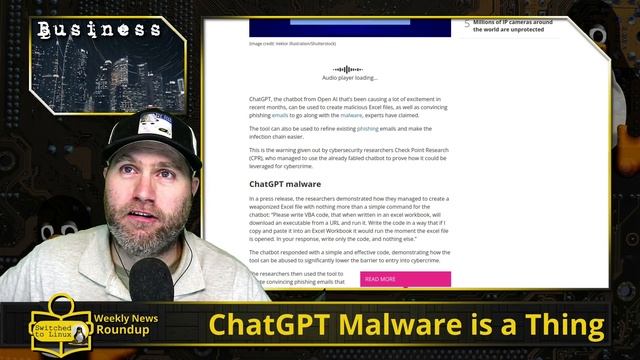 ChatGPT Malware is a Thing смотреть онлайн