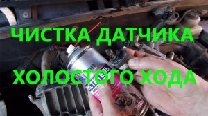 Чистка датчика холостого хода, регулятора холостого хода.