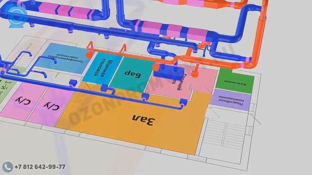 № 28 Общеобменная система вентиляции в ресторане. смотреть онлайн