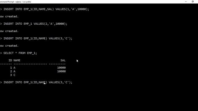 Data Manipulation Language Basics in Oracle | Unanth Learnings смотреть онлайн