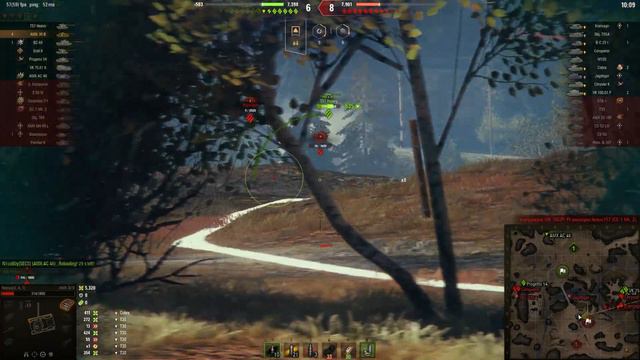 World of Tanks AMX 30 B - 9 Kills 9,8K Damage смотреть онлайн