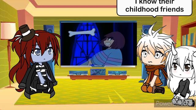 Undertale react to stronger than you Chara response смотреть онлайн