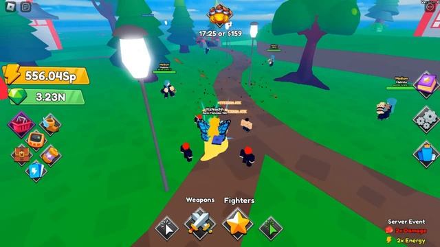 New Insane Jujutsu Kaisen Update In Anime Sword Simulator I ROBLOX смотреть онлайн