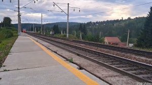 Электропоезд ЭП3Д 0069 Красноярск Иланская