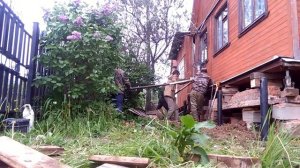 Реконструкция фундамента винтовыми сваями
